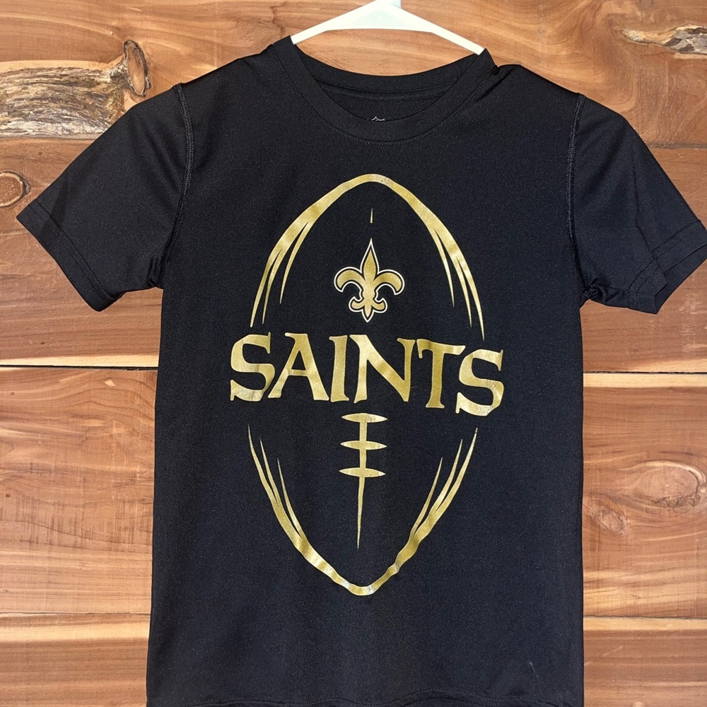 NFL Black Shirt with Gold Accent